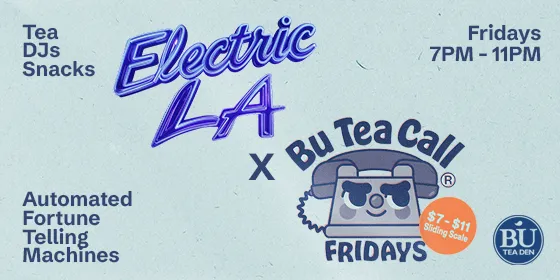 Bu Tea Call Fridays