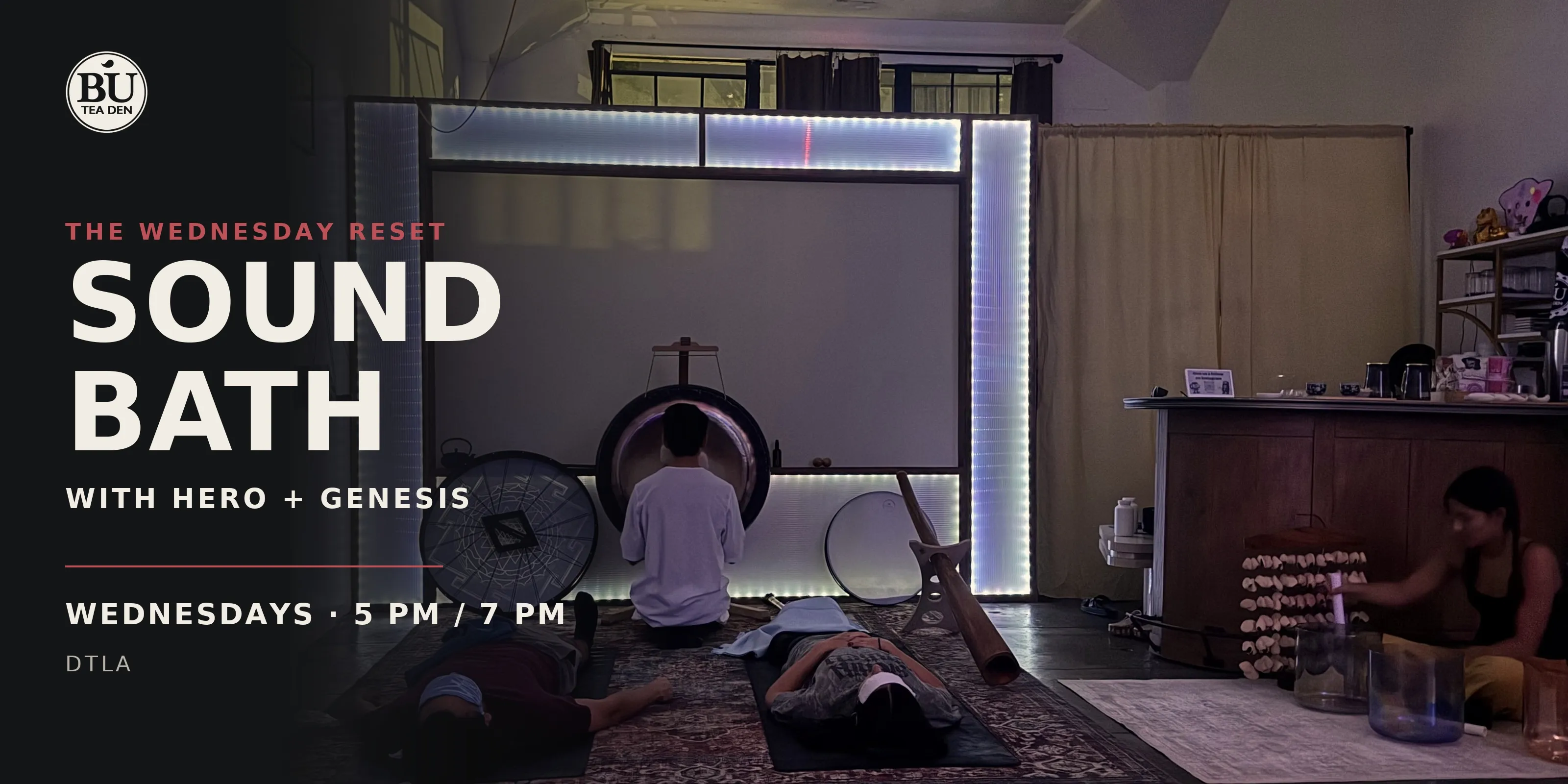 The Wednesday Reset: Sound Bath with HERO + Genesis