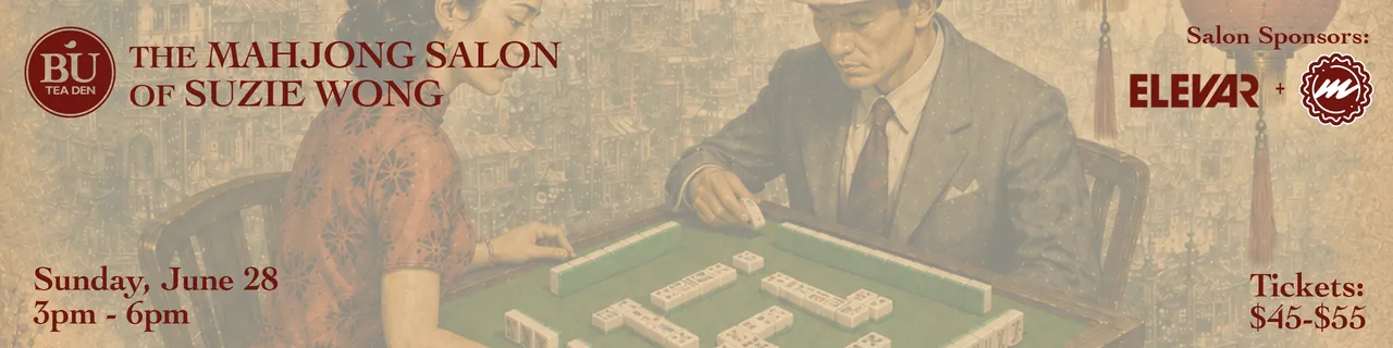 The Mahjong Salon of Suzie Wong event flyer