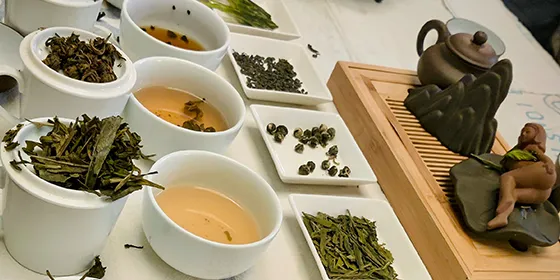 The Art of Green Tea event flyer